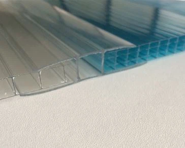 10mm 용 폴리 카보네이트 H 프로파일