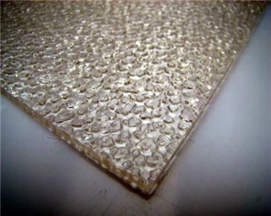 폴리 카보네이트 소형 양각 시트